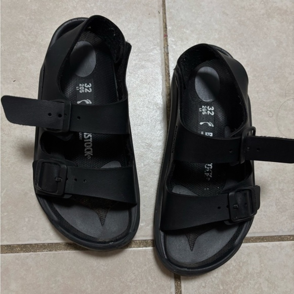 Birkenstock Kids Black Sandals